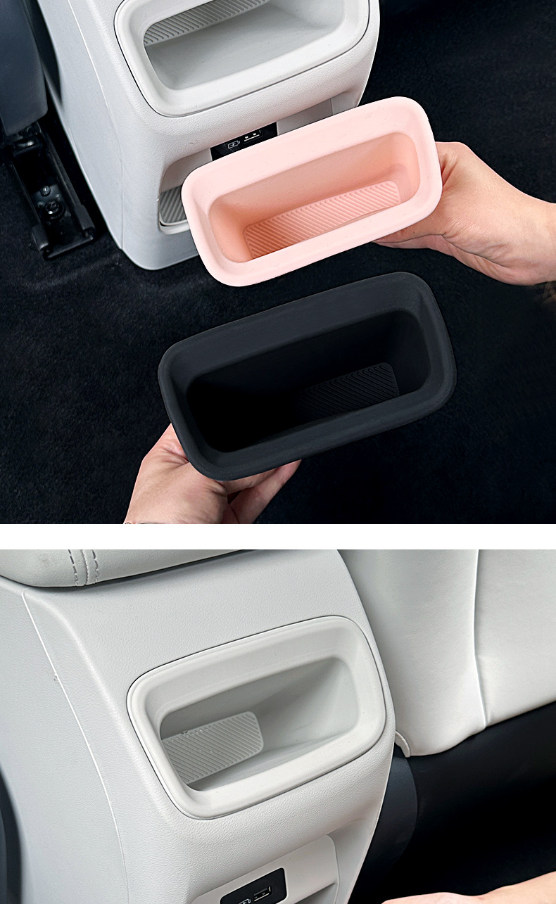 Suitable for 2026 Geely Xingyue Armrest Box Rear Storage Box Car Interior Decoration Layered Miscellaneous Storage Box Supplies
