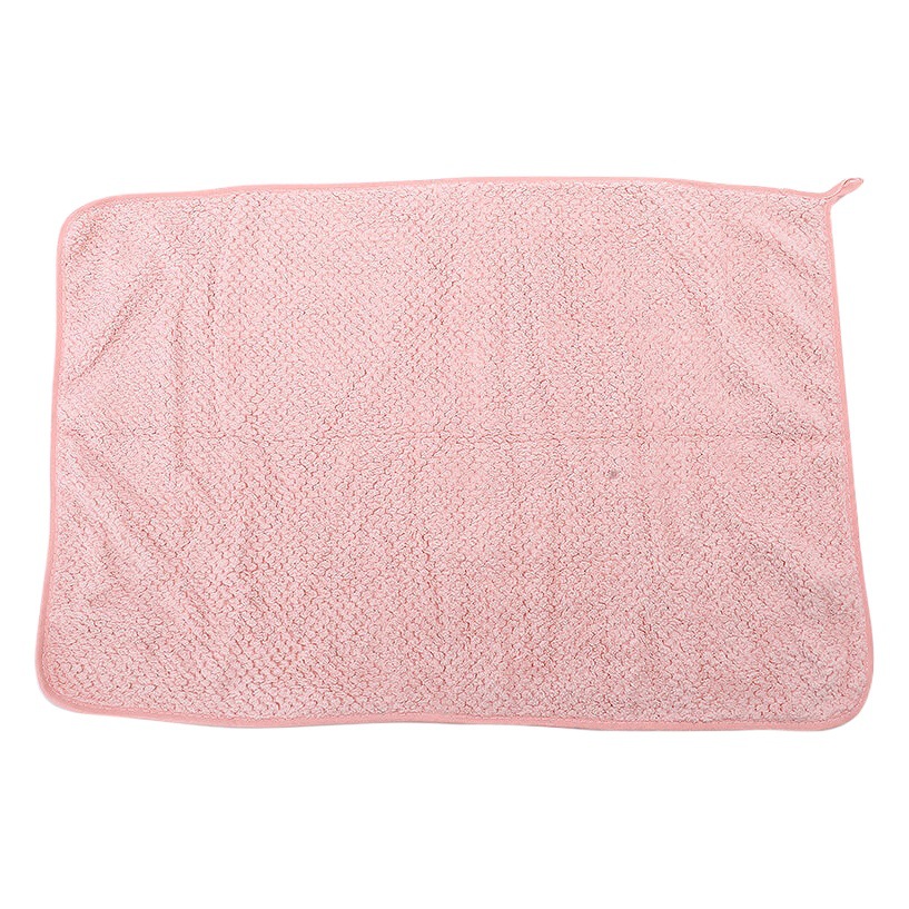 Toalla absorbente especial para mascotas gato súper absorbente piña Toalla de tela escocesa Albornoz Baño de perro Toalla de baño de secado rápido