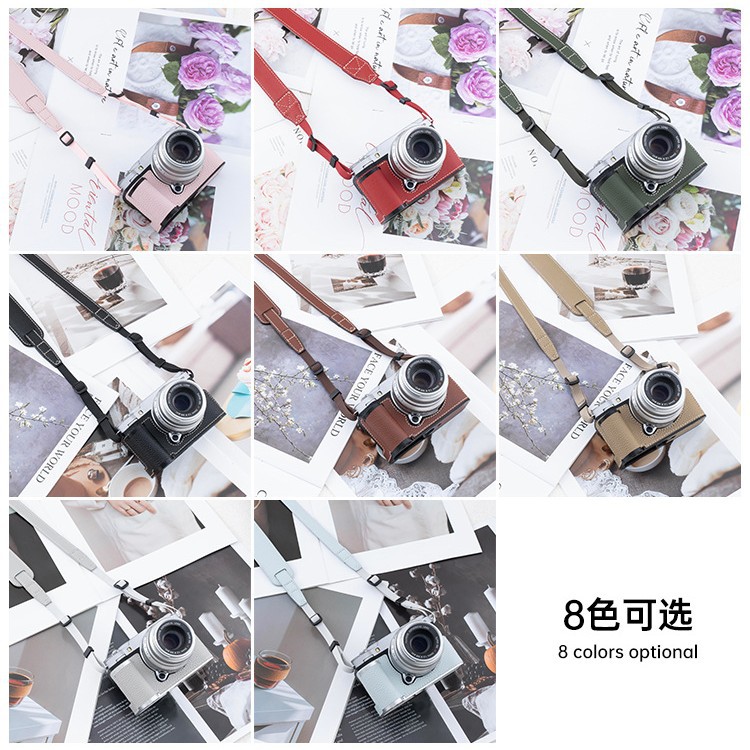 Fuji Xm5 Fuji Xm5 Handle Camera Bag Protective Cover Handle Leather Case Base Camera Case Shoulder Strap Strap Accessories