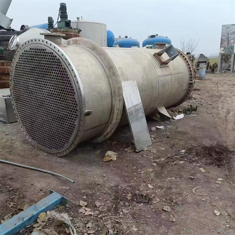 二手列管式不锈钢冷凝器 钛材冷凝器板式换热器