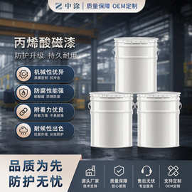 丙烯酸磁漆钢结构建筑机械设备翻新快干速干漆