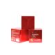 Color box packaging white cardboard box custom small batch cosmetics double insert box silver cardboard essential oil color box printing