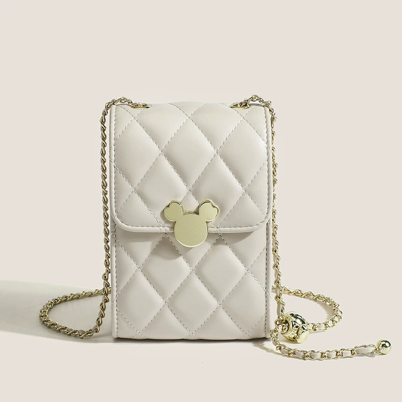 Стильная сумка на плечо, цепь, маленькая сумка, городской стиль, стиль Chanel, цепочная сумка, премиум