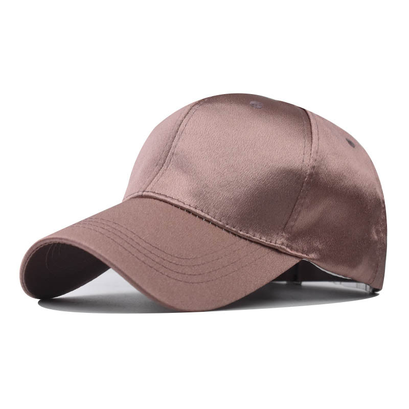 Unisex Simple Style Solid Color Crimping Curved Eaves Baseball Cap display picture 1