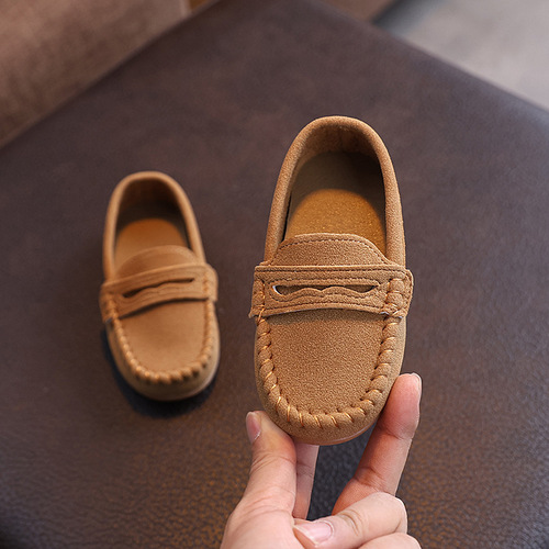 Korean children's soft soled flat shoes for boys, new spring and autumn Dou Dou shoes, wholesale children's shoes