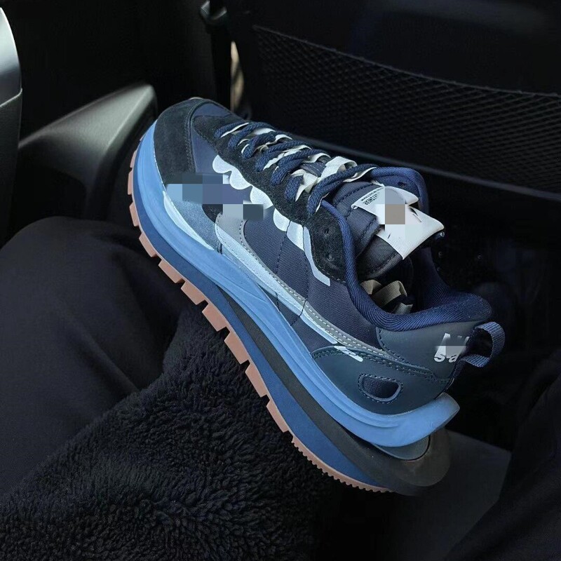 Putian Sacai 3.0 Waffle Third Generation Pure Original Double Hook Collaboration 5cm Height-Increasing Deconstructed Style Unisex Casual Sports Shoes Putian Sacai 3.0 Waffle Third Generation Pure Original Double Hook Collaboration 5cm Height-Increasing Deconstructed Style Unisex Casual Sports Shoes