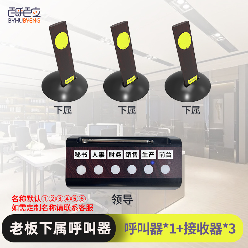 [이동형] 통화 1개, 휴대형 3개(리더 1명, 하위 3명 호출) 비인터콤 모델