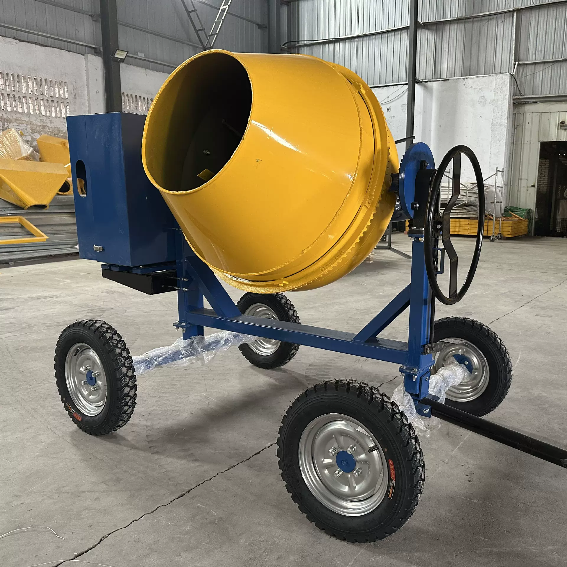 中晟矿用小黄罐搅拌机 混凝土搅拌用 300L混凝土搅拌机