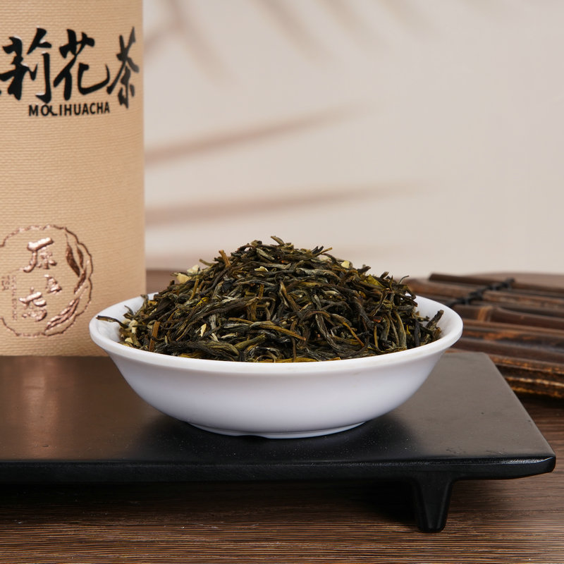 茉莉花茶2025新茶礼盒散花茶装罐装茉莉花浓香型 绿茶整箱批代发|undefined