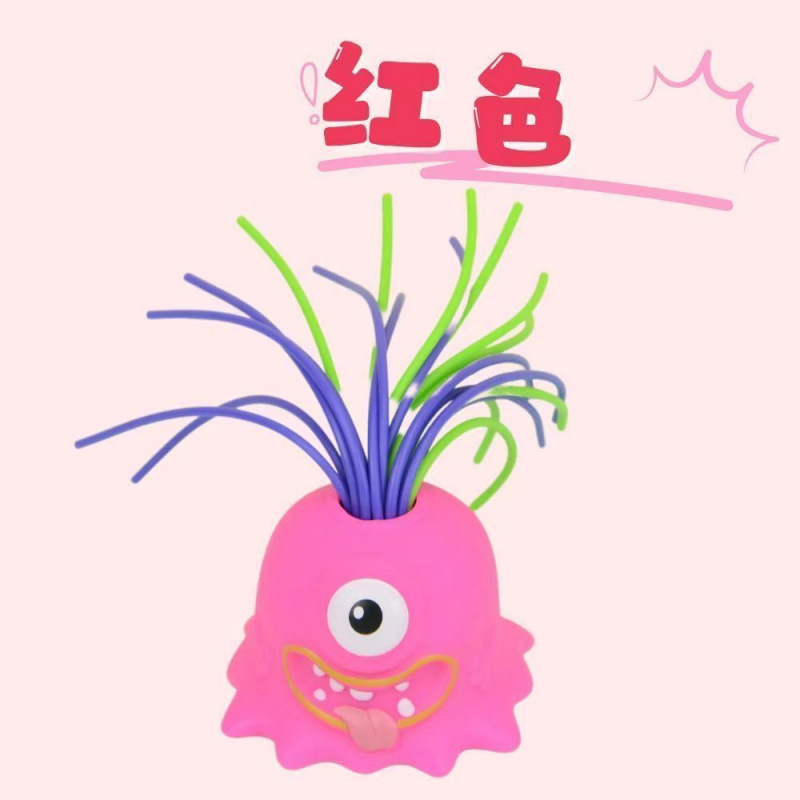 여름방학 작은 선물 비명 장난감 [빨간색] - 전자장치 3개 내장 [이미 설치되어 있음]