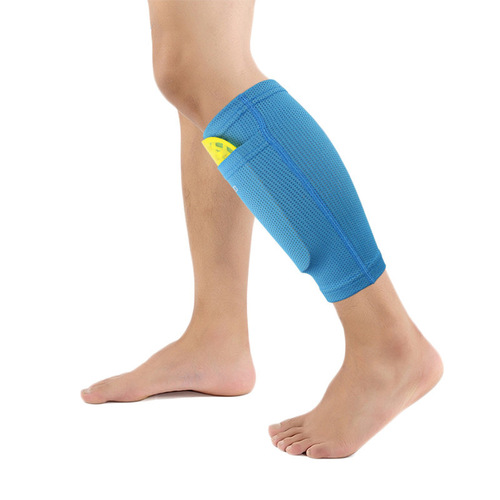 Cross-border wholesale football socks, shin guards and shin guards, insert-type adult and youth pocket-type, breathable and soft
