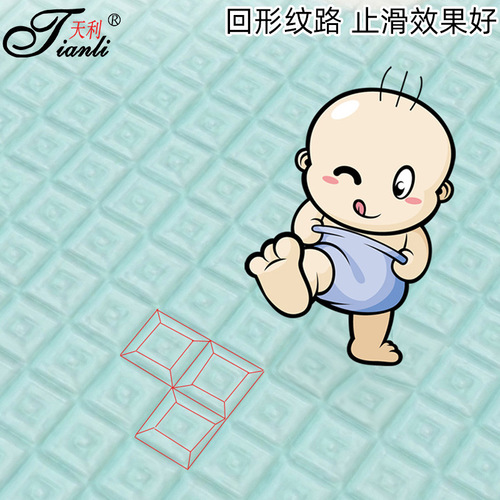 One-stop service xpe crawling mat thickening household baby crawling mat bedroom living room children foam anti-slip mat 