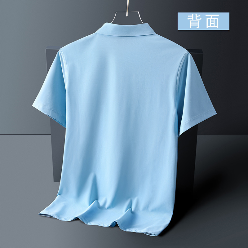 ポロシャツカスタム夏の作業服プリントロゴ企業半袖男性と女性の tシャツ作業服文化広告シャツ刺繍|undefined