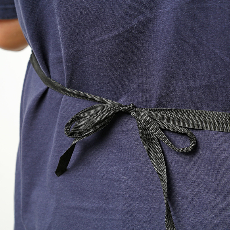 Delantal a prueba de agua a prueba de aceite nuevo material de cocina acuática resistente a la extensión y el grosor de la cintura protección contra el trabajo resistente al rasguño y el grosor a prueba de agua