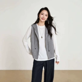 女式针织衫;女式马甲;女式空调衫