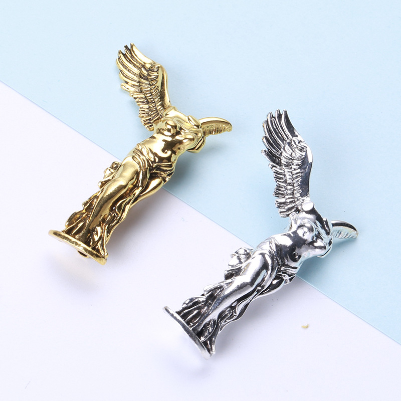 14g Weight Brooches Classification Banquet, Tea Party Occasion Alloy Material Angel Pattern All Seasons Season Women's Gender Classical, Retro Style Classical Retro Pin Angel Alloy Women's Brooches 2