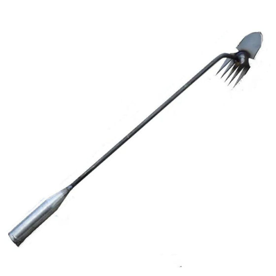 2 Yuan Weeder Hoe Gardening Weeding Rake Manganese Steel Agricultural Small Hoe Uprooting Weeding Loosening Soil Digging Wild Vegetable Tool