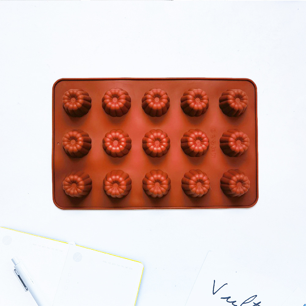 15 Lian Keoli 5 molde de silicona pastel helado pudín molde de postre jabón utensilios