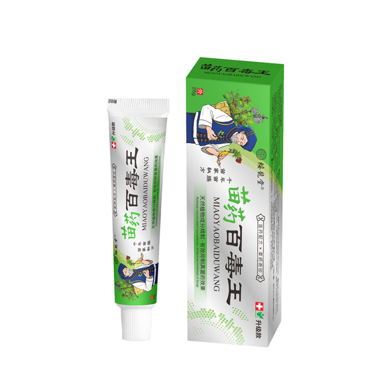 Sulon Tang Miao Yao Baoduwang 抗菌軟膏外用軟膏鎮静肌ハーブ植物エキス穏やかなヘアエクステンション卸売|undefined