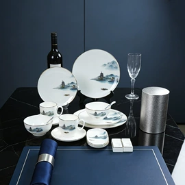 酒店摆台;盘;碗