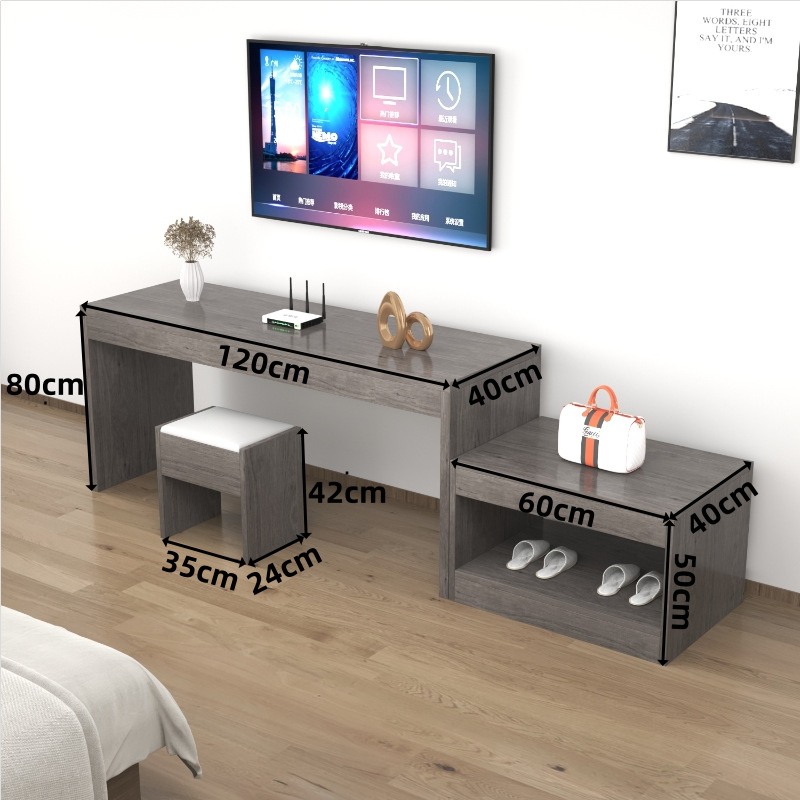 Hotel Room Tv Cabinet Writing Desk Casual Hotel Tv Cabinet Luggage Cabinet Combination Inn Apartment Standard Room