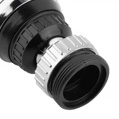 Faucet Splash Guard Extender, Kitchen Water-Saving Device, Omni-Directional Rotating Aerated Nozzle, Water-Friendly Filtered Spout, and Pressure-Boosting Shower Head