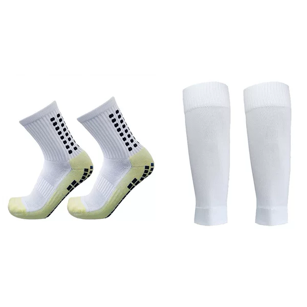 2-Piece Set of Meikeduo's Best-Selling Men's Compression Leggings, Leg Covers, Sports Sweat-Absorbent Leggings, Calf Socks