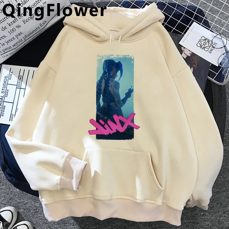 Arcane Jinx Hoodies Male Overseas Setwear Men Hoody Sweatsh