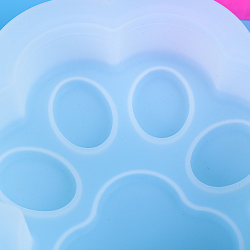 Bestion DIY Epoxy Mold Cat Paws Ashtray Silicone Mold Amazon New Product Mirror Decor
