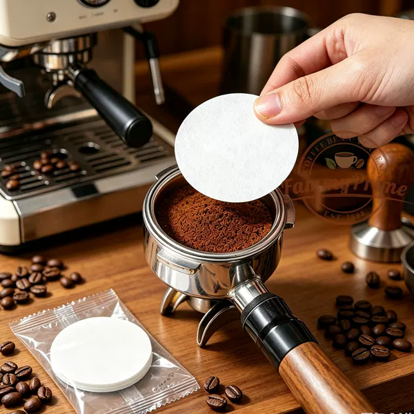 Round Hand-Brewed Coffee Moka Pot Drip-Type Capsule-Shaped Powder Bowl Coffee Filter Paper Leyap Pot Coffee Filter Paper