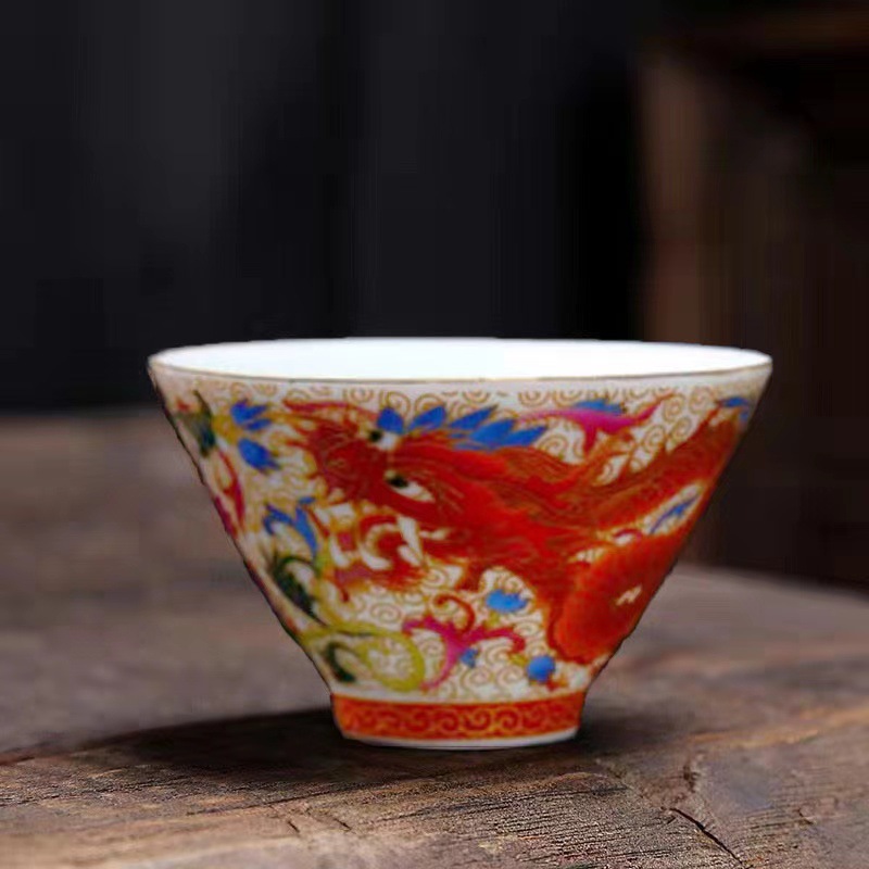 법랑모자컵-채룡 (70ML)