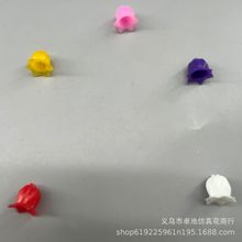 仿真植物1厘米风铃花盆栽植物松针配件塑料材料水草仿真植物批发