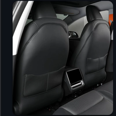 Chair back anti-kick pad, Tesla's New Version of Model