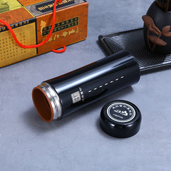 廠家不鏽鋼保溫杯雙層真空紫砂杯大容量真空可印製logo商務禮品杯