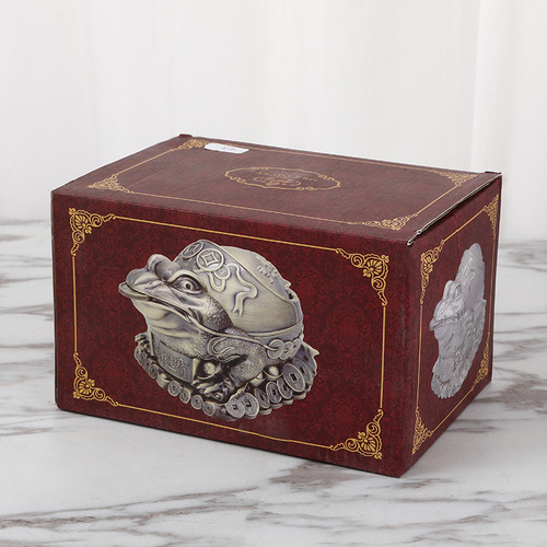 Cute goat animal retro metal ashtray creative personality coffee table car stylish ashtray inside the car