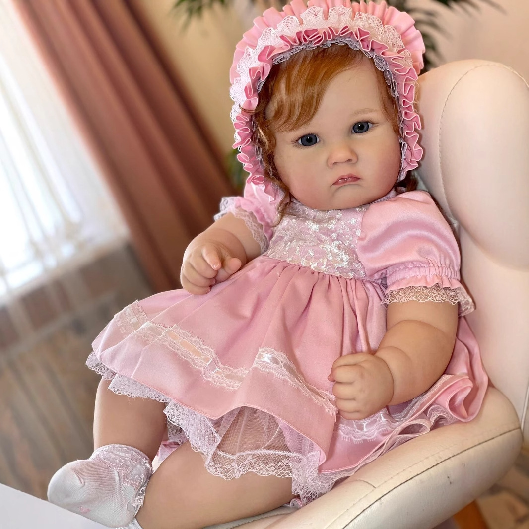 Npk60cm simulación niña bebé Charlotte reborn muñeca transfronteriza e-commerce suministro de una sola pieza de entrega