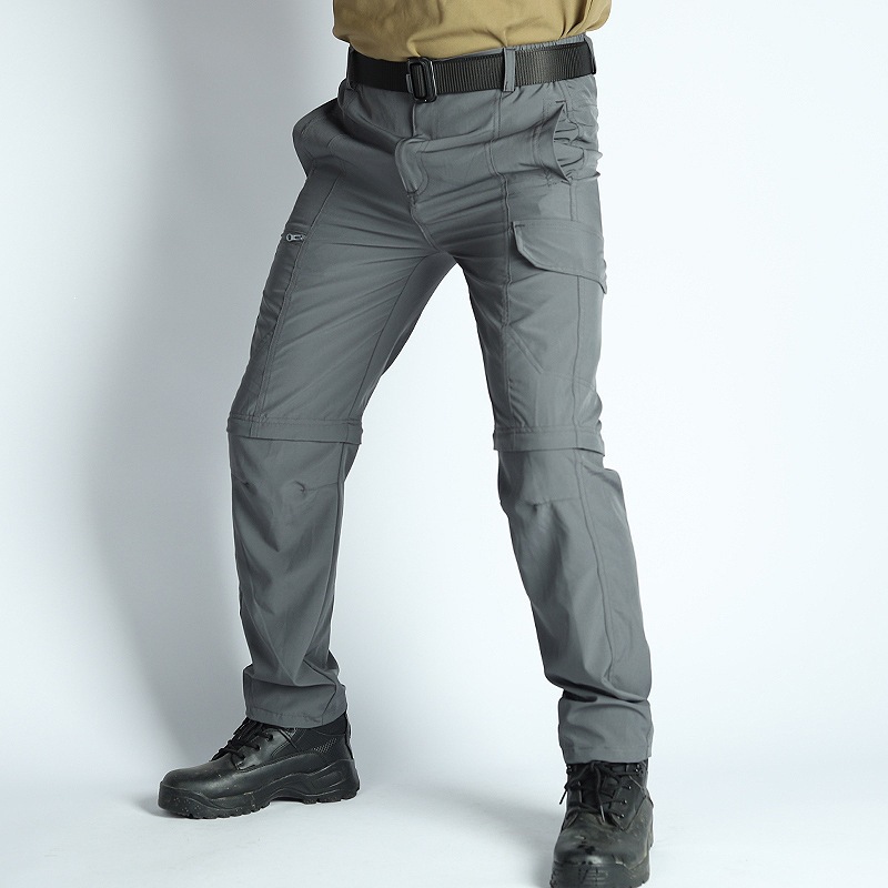 Men's Clothing Men's Tactical Work Pants Quick Drying Breathable Casual Military Enthusiast Hiking Outdoor Two Piece Detachable_voghion.com
