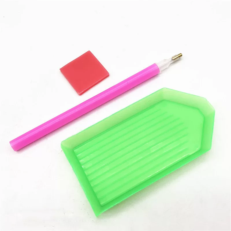 Инструмент для вышивки крестиком Diamond Painting Tools Set Packing Point Drilling Cross Embroidery Sleeor Sticky Diamond Mid