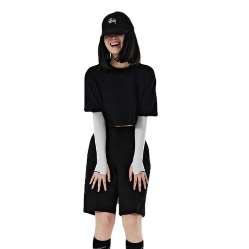 Sunscreen Ice Sleeve Cover UV Protection Driving Sunscreen Arm Sleeves Outdoor Breathable Ice Silk Sunscreen Hand Sleeves Summer