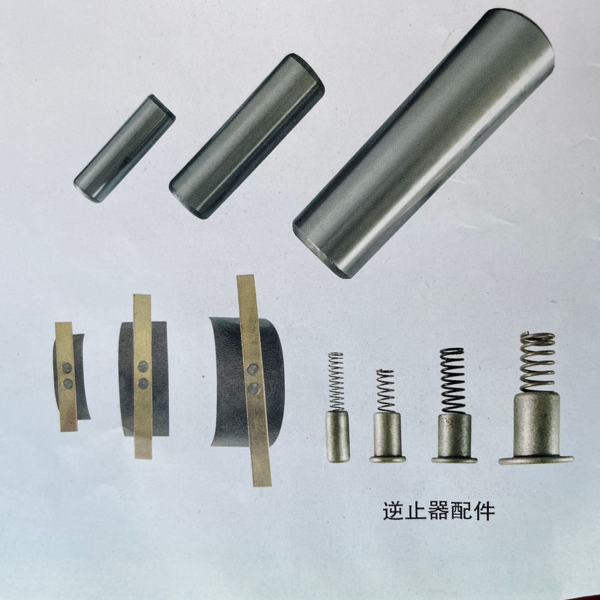 GN(DTII)110-220型滚柱逆止器配件弹簧片 弹簧套 滚柱 镶块 量大