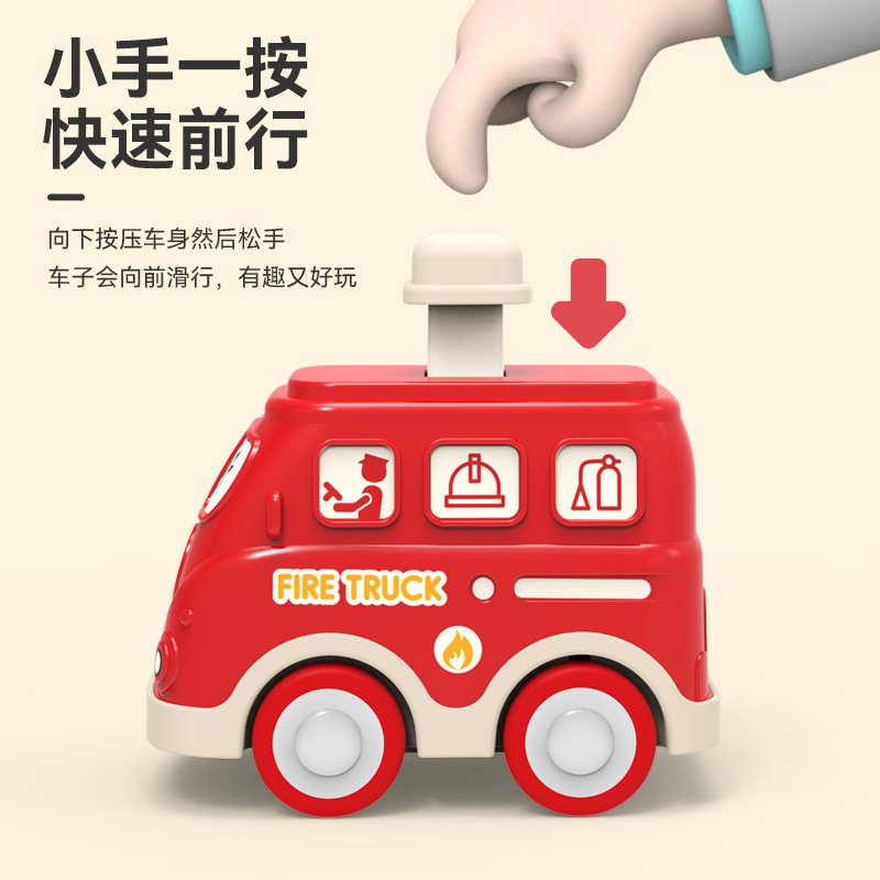 Juguetes de compresión para niños retroceso deslizante coche de caída de compresión modelo de automóvil de viaje juguetes de inteligencia al por mayor