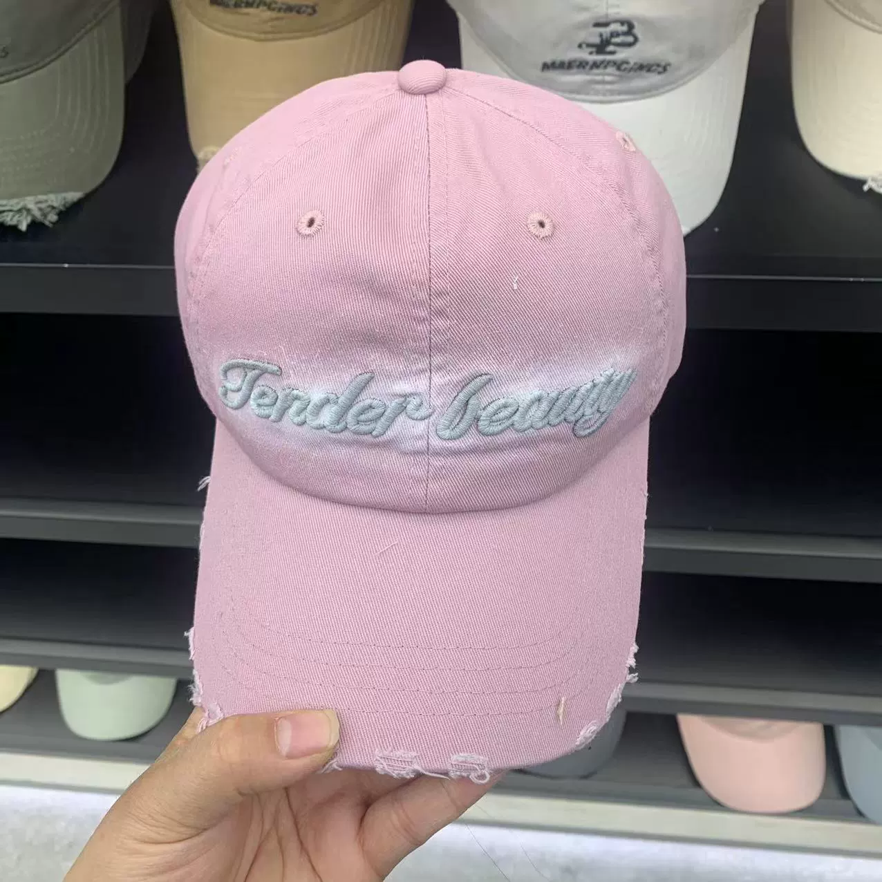 Фуксиевый бейсболка, шляпа, американский стиль, корейский стиль