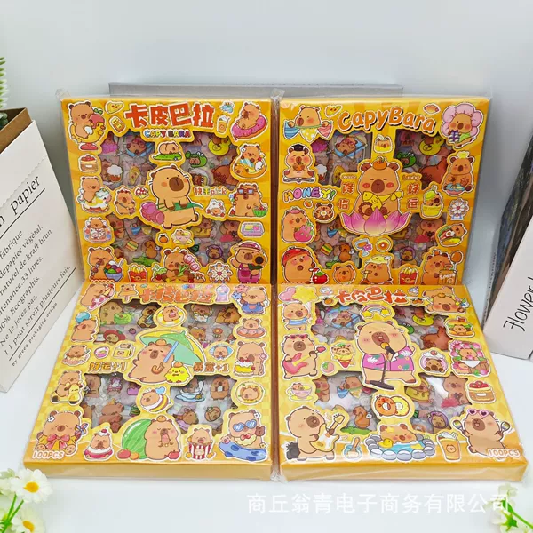 Kapibara 100 stickers in box [single box price]