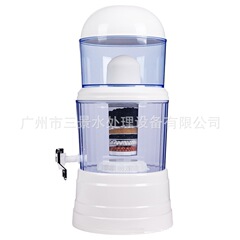 多層ろ過ミネラルウォーターポット14L16L浄水バケツろ過直接飲用水セラミック浄水バケツクロスボーダー