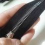 镀银开尾树脂仿金属拉链