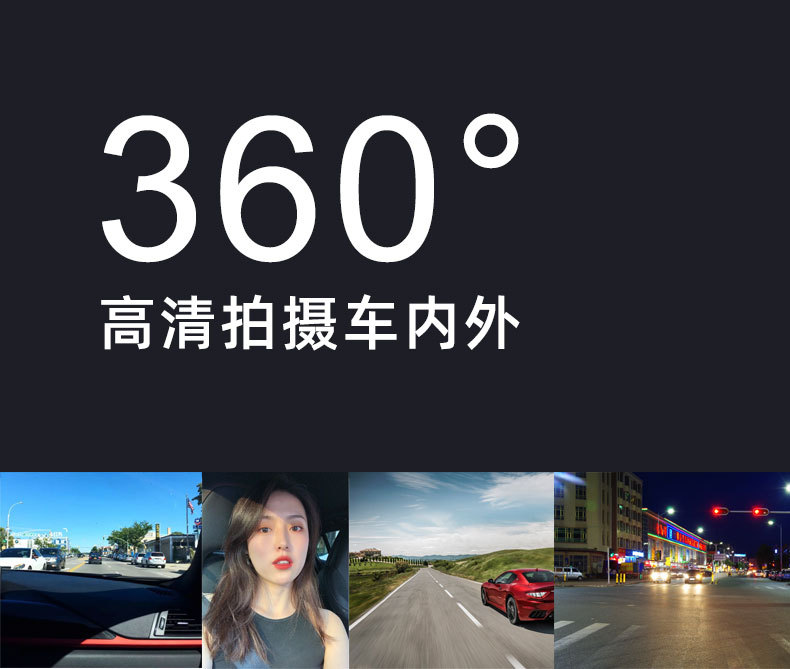 1080P HD Night Vision Car Dash Cam Wireless WiFi