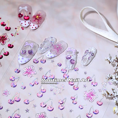 Nail Art Stickers Fingertip Fruit – Dırnaq bəzəkləri