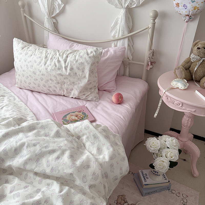 懒懒猫(枕套混搭baby粉)