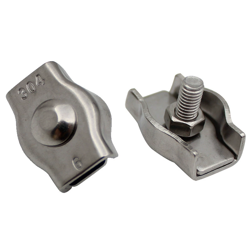 Y&Z морское оборудование, зажим для троса, зажим из нержавеющей стали, зажим для слитков, одинарный зажим из нержавеющей стали 304