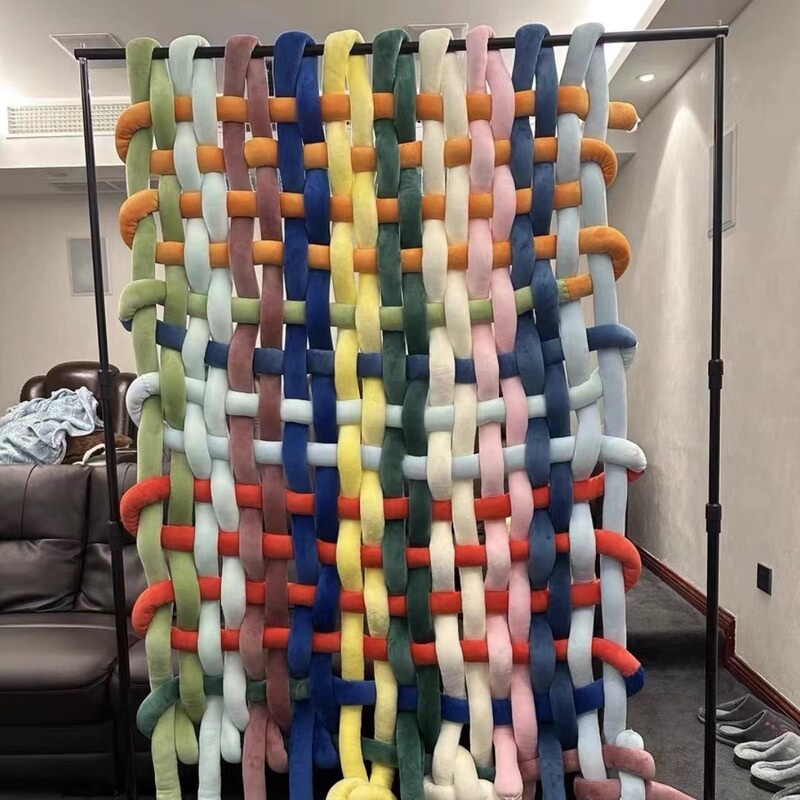 Shooting Props Photo Studio Window Ornaments Internet Popular Landscape Wall Decoration Tapestries Kindergarten Handmade Braided Line DIY